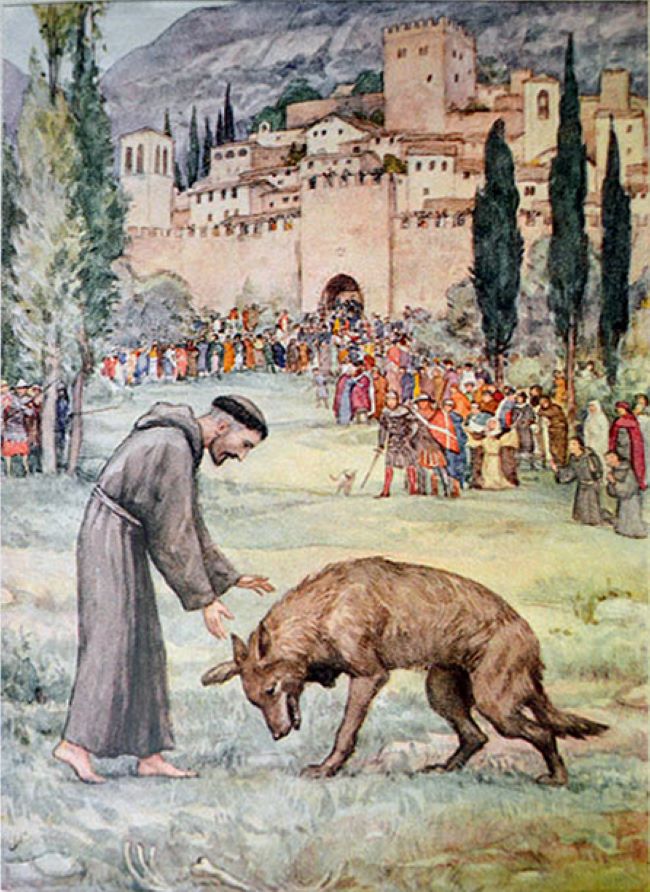 san-francesco-e-il-lupo-di-gubbio